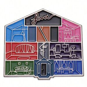 TAYLOR SWIFT LOVER HOUSE OIL DRIPPED ENAMEL PIN LAPEL PIN BROOCH NWT